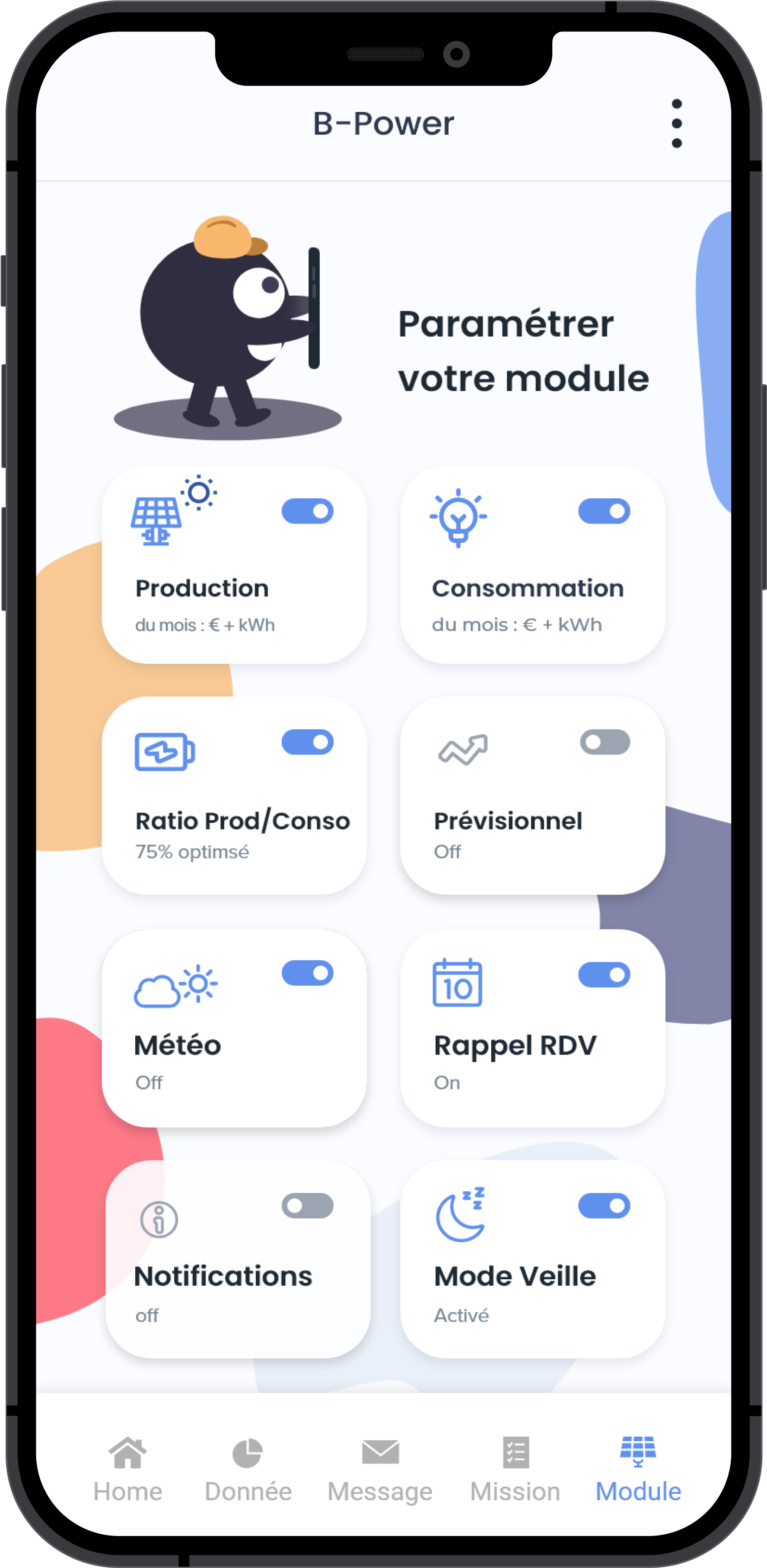 Paramétrer votre module