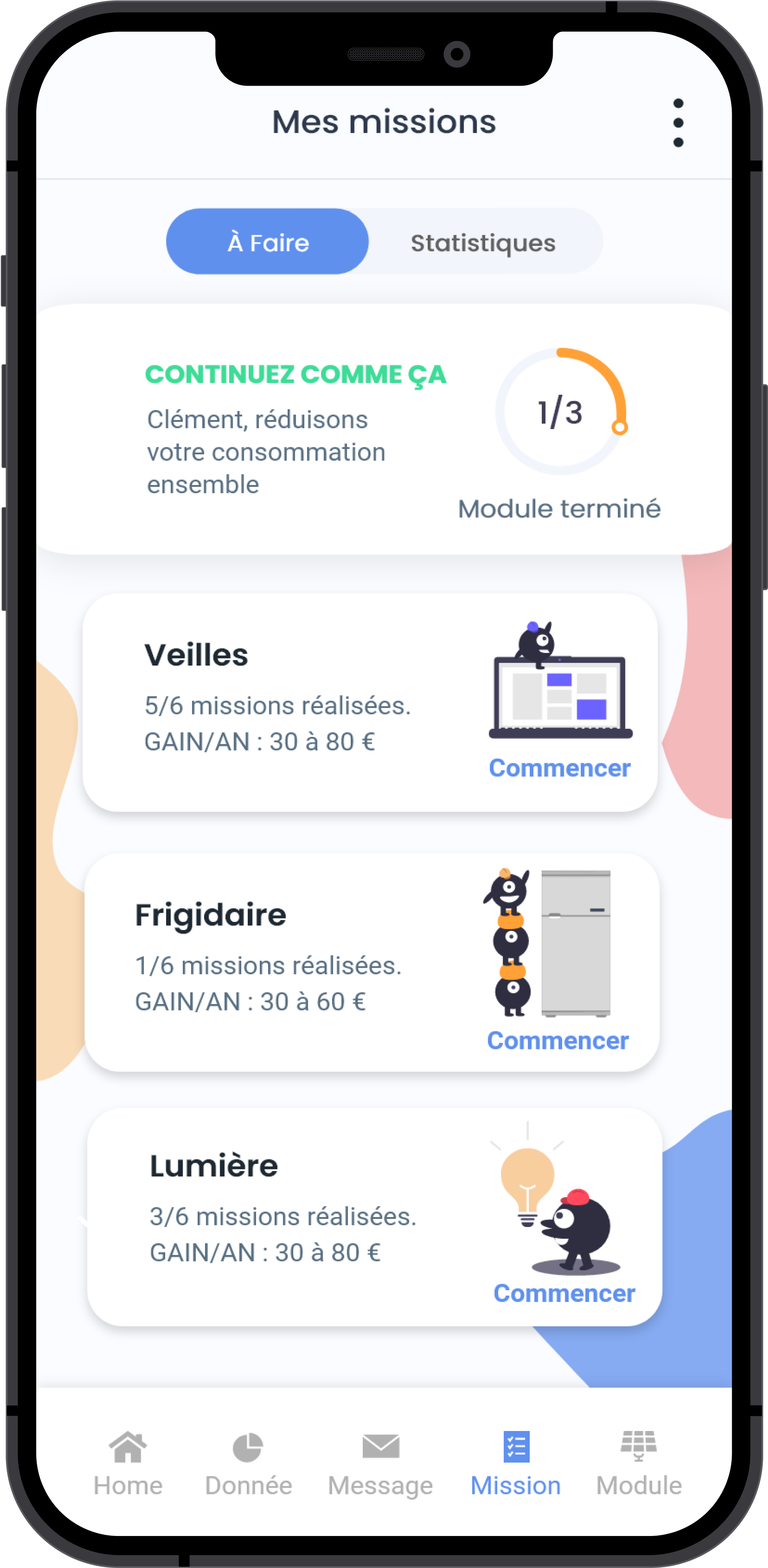 Mes missions