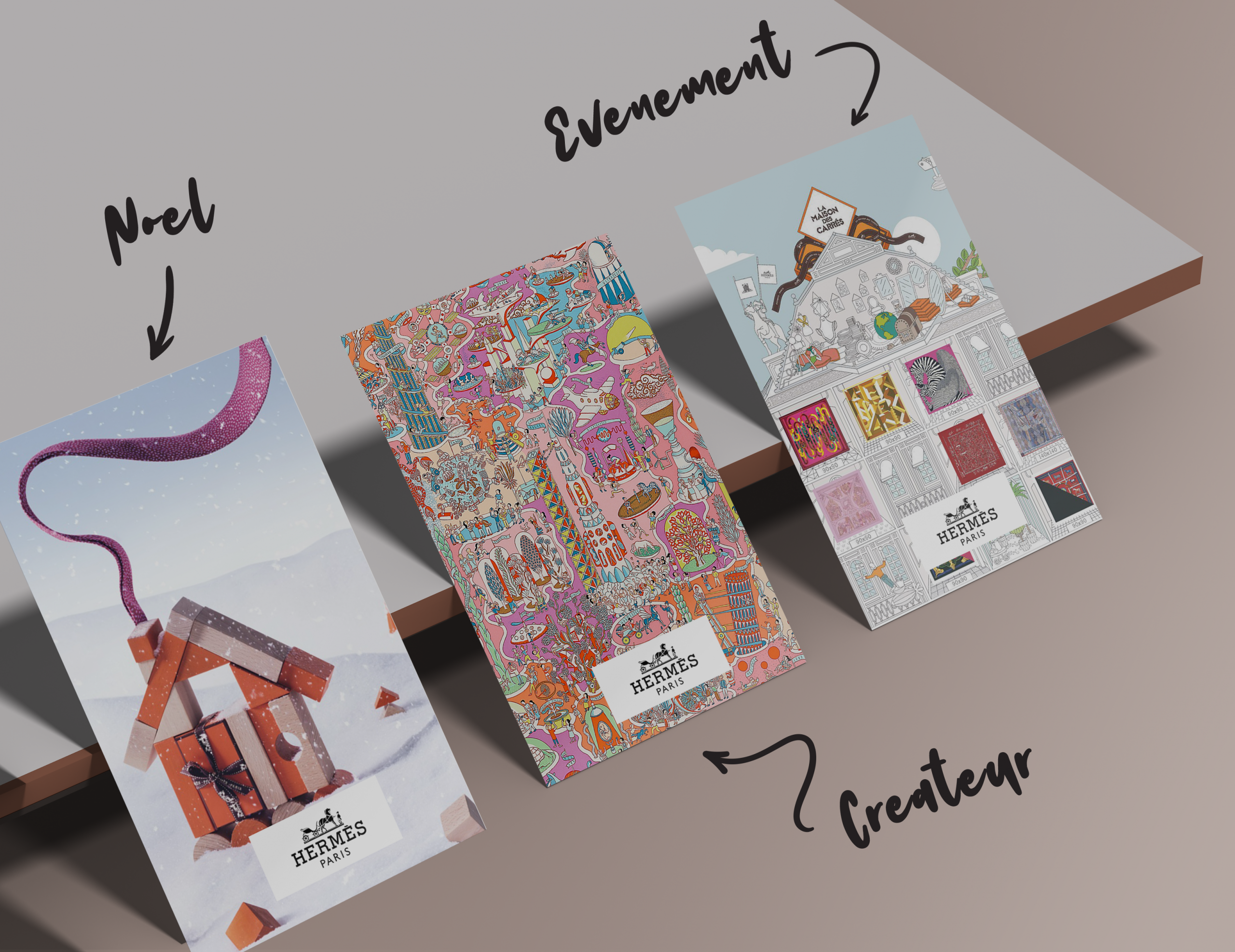 The sesame — printed cards